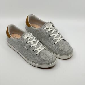 Keds Canvas Sneakers Gray Women’s 7 Wide KW-CNTRIIIC Casual Shoes